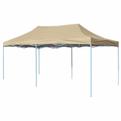 vidaXL Tente pliable 3 x 6 m Blanc crème - TU