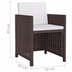 VidaXL 42552 ensemble de meubles de jardin - Vue supplémentaire 7