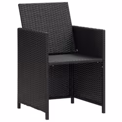 VidaXL 42559 chaise d'extérieur Terrace Siège rembourré Polyuréthane, Acier Crème, Blanc