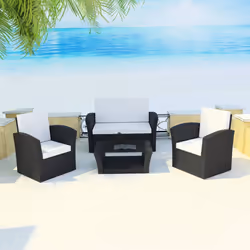 VidaXL 42642 ensemble de meubles de jardin