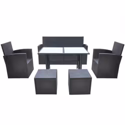VidaXL 42643 ensemble de meubles de jardin
