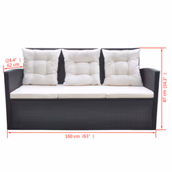 VidaXL 42643 ensemble de meubles de jardin - Vue supplémentaire 8