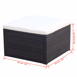 VidaXL 42670 pouf - Vue supplémentaire 4