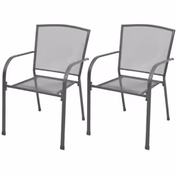 VidaXL 42705, Terrace, Acier, Anthracite, 110 kg, 550 mm, 610 mm