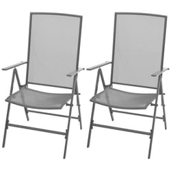 VidaXL 42716 chaise d'extérieur Terrace Acier Anthracite
