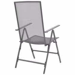 VidaXL 42716 chaise d'extérieur Terrace Acier Anthracite - Vue supplémentaire 4