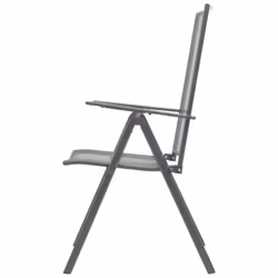 VidaXL 42716 chaise d'extérieur Terrace Acier Anthracite - Vue supplémentaire 5