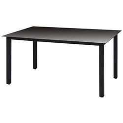 VidaXL 42788 table de jardin Noir