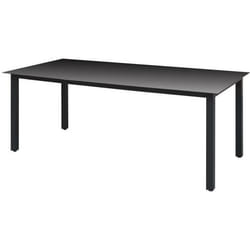 VidaXL 42789 table de jardin Noir