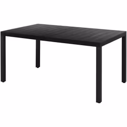 VidaXL 42791, Noir, 900 mm, 1500 mm, 740 mm