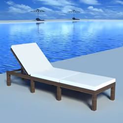 Cette chaise longue en rotin de haute qualité combine élégance et fonctionnalité et deviendra le point central de votre jardi ...