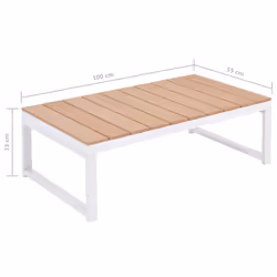 VidaXL 42870 ensemble de meubles de jardin - Vue supplémentaire 8