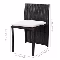 VidaXL 42882 ensemble de meubles de jardin - Vue supplémentaire 8