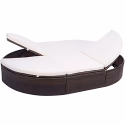 Cette chaise longue de haute qualité combine élégance et fonctionnalité et deviendra le point central de votre jardin ou pati ...
