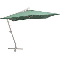 Parasol 300 x 300 cm Poteau en Aluminium Vert - Vidaxl