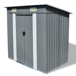 Abri de jardin Métal Gris Vidaxl