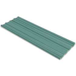 Vidaxl - Tôle en acier galvanisé 12 pièces Vert