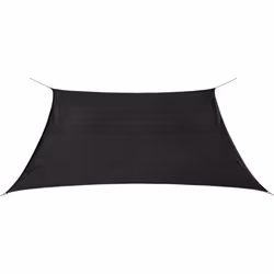 vidaXL Voile de parasol PEHD Carré 2 x 2 m Anthracite - TU