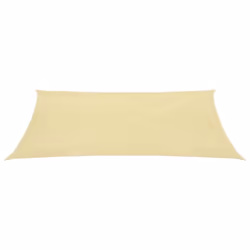 vidaXL Voile de parasol PEHD Carré 2 x 2 m Beige - TU