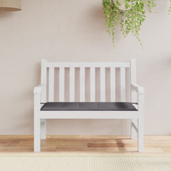 Vidaxl - Coussin de banc de jardin anthracite 100x50x3 cm tissu oxford