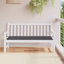 Donnez instantanément un nouveau look à votre maison avec ce coussin de banc de jardin ! Matériau durable : le tissu Oxford e ...