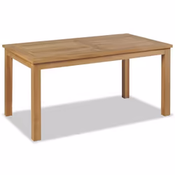vidaXL Table basse Teck 90x50x45 cm - TU
