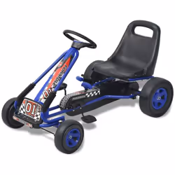 Vos enfants auront beaucoup de plaisir en se baladant partout dans ce kart à pédale. Ce kart est approprié pour les enfants a ...