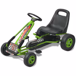 Vos enfants auront beaucoup de plaisir en se baladant partout dans ce kart à pédale. Ce kart est approprié pour les enfants a ...