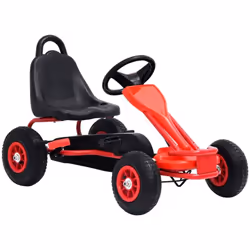 Vos enfants auront beaucoup de plaisir en se baladant partout dans ce kart à pédales grâce à son design moderne et son foncti ...