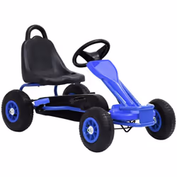 Vos enfants auront beaucoup de plaisir en se baladant partout dans ce kart à pédales grâce à son design moderne et son foncti ...