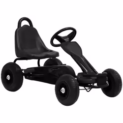Vos enfants auront beaucoup de plaisir en se baladant partout dans ce kart à pédales grâce à son design moderne et son foncti ...