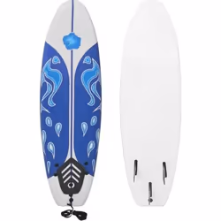 vidaXL Planche de surf Bleu 170 cm - TU