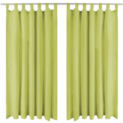 Ces rideaux en micro-satin auront fière allure dans votre salon, chambre à coucher, espace de bureau, etc. Ils vous offrent d ...