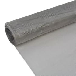 vidaXL Écran en treillis Acier inoxydable 100x1000 cm Argenté - TU
