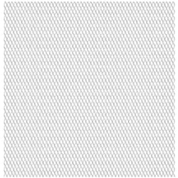 Vidaxl - Panneau de grillage de jardin Acier inox 50x50 cm 30x17x2,5 mm