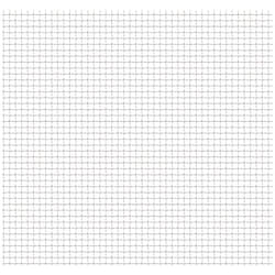 Vidaxl - Clôture de jardin sertie Acier inoxydable 50x50 cm 21x21x2,5 mm