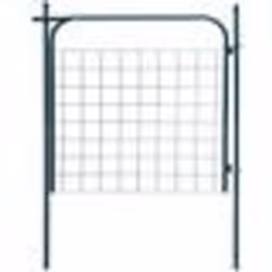 vidaXL Portail de clôture de jardin 100 x 100 cm Vert - TU