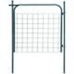 vidaXL Portail de clôture de jardin 100 x 100 cm Vert - TU