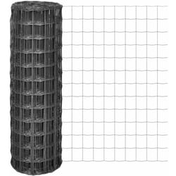 Clôture Euro Acier 25 x 1,2 m Gris Vidaxl