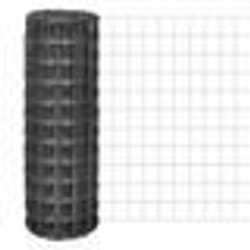 vidaXL Clôture euro Acier 10 x 1 m Gris - TU