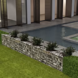Description générale Ce panier de gabion est idéal pour le design de paysage résidentiel et commercial. Il permet de construi ...