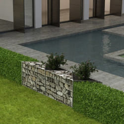 Panier de gabion Acier galvanisé 120x30x50 cm vidaXL