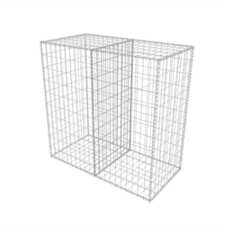 Vidaxl - Panier de gabion Acier galvanisé 100x50x100 cm