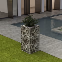 Description générale Ce lit surélevé en gabion est une solution pratique et esthétique pour créer des bordures robustes pour ...