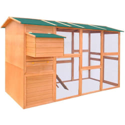 Vidaxl - Poulailler 295 x 163 x 170 cm Bois