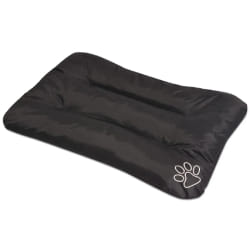 vidaXL Matelas pour chien - Noir - Taille XL