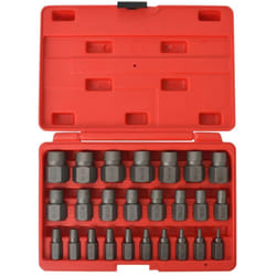 Vidaxl - Kit d'extracteurs de vis à cannelures multiples Acier 25 pièces
