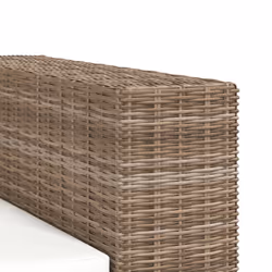 VidaXL 243245 canapé 2 siège(s) Crème, Naturel - Vue supplémentaire 6