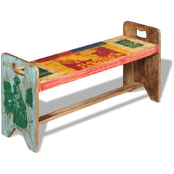 Vidaxl - Banc Bois massif recyclé 100x30x50 cm