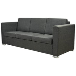 VidaXL 243584 canapé 3 siège(s) Gris